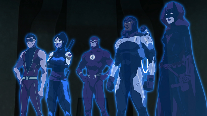 Remote members of the Justice League deciding whether you’re about to resign.